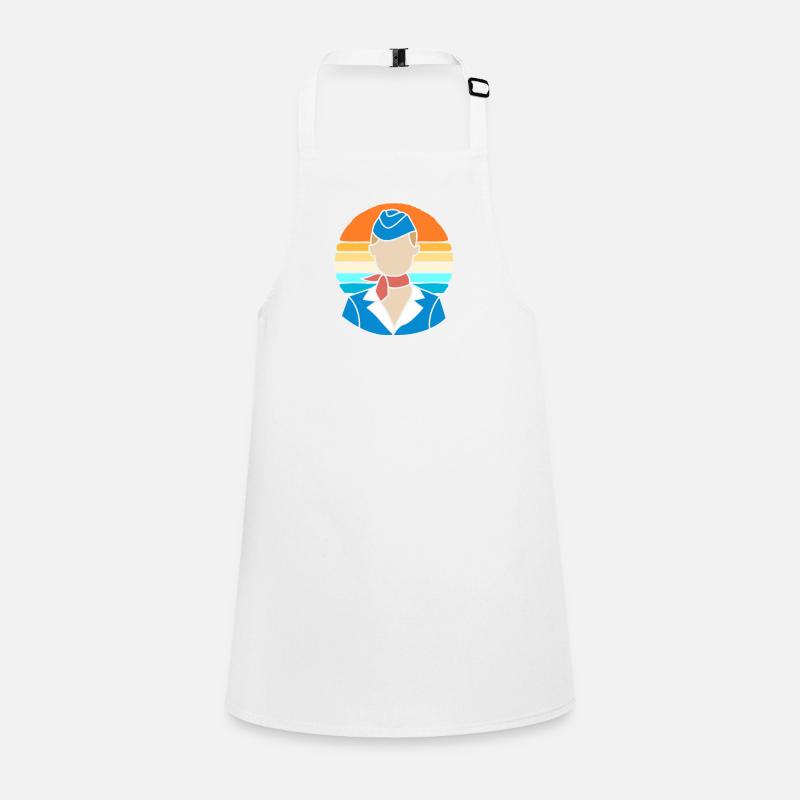 Stewardess Flight Attendant Children's Apron