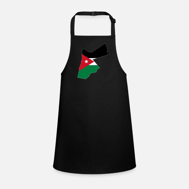 Jordan Flag Map Children's Apron