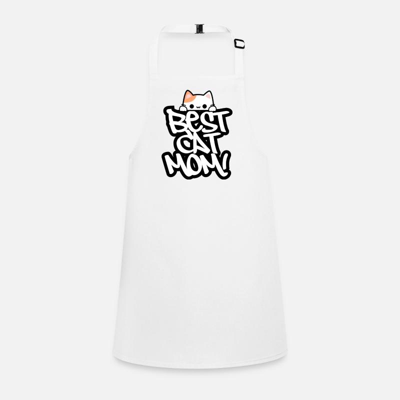 Best Cat mom Children's Apron