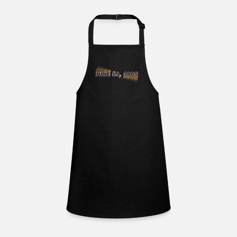 Juneteenth Black History Day Pride Gift Children's Apron