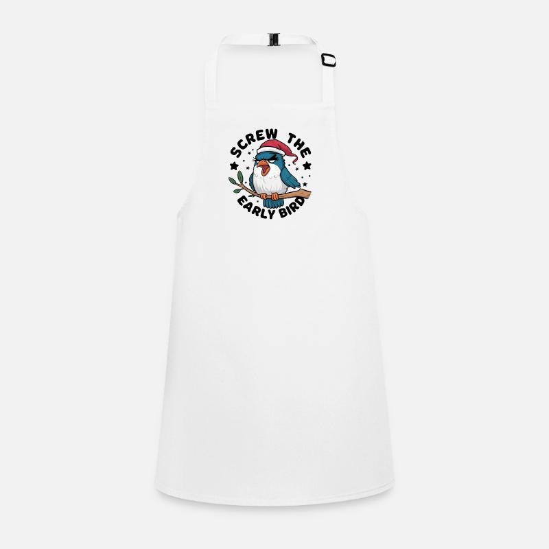The early bird can take me Children's Apron