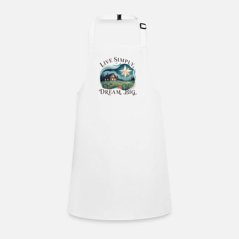 Live simply, dream big Children's Apron