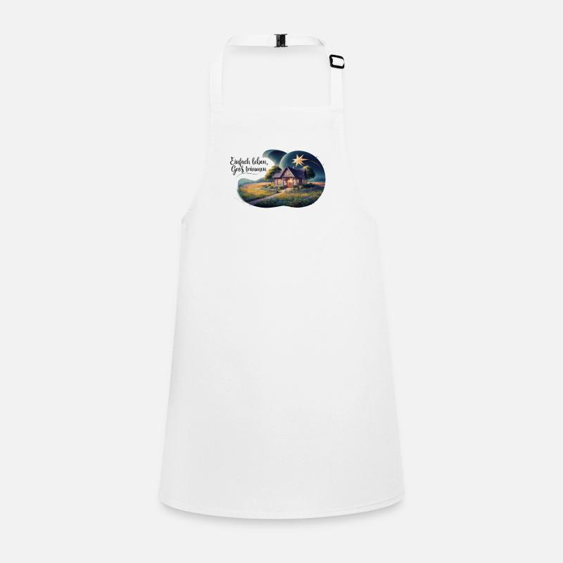 Live simply, dream big Children's Apron