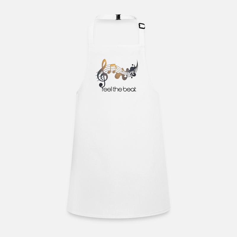Feel the Beat – Clé abstraite Tablier Enfant