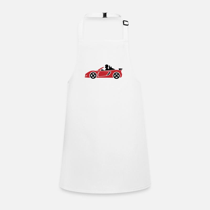 Voiture de course Voiture de sport Tablier Enfant
