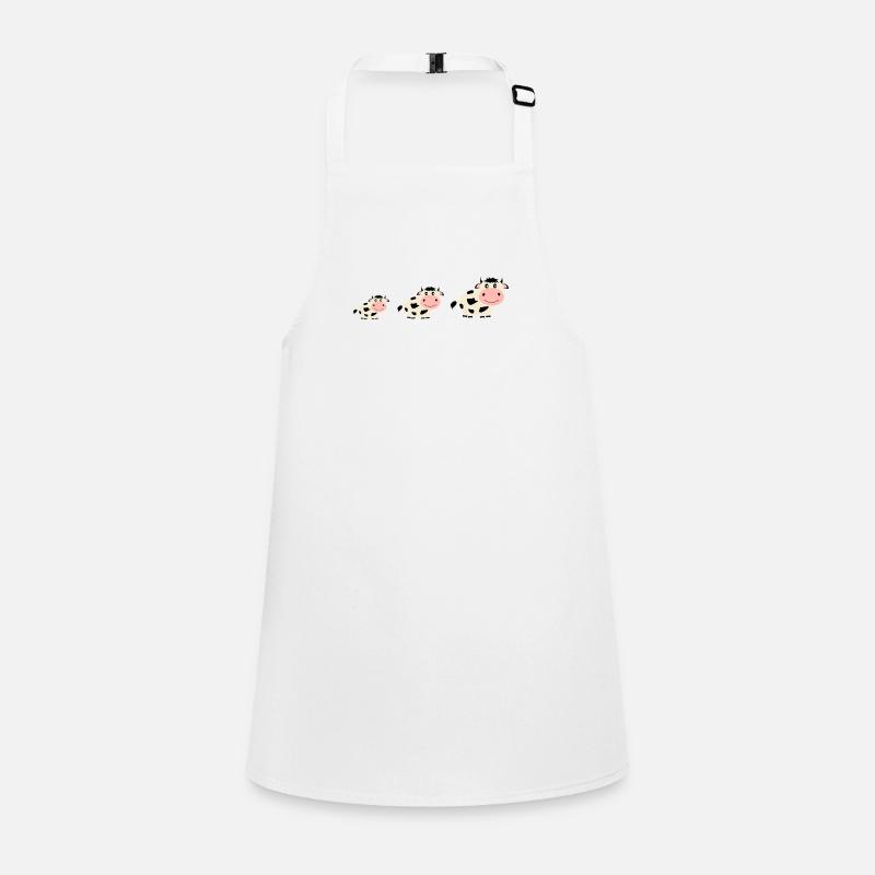 Kuh Kühe Comic Schürze für Kinder