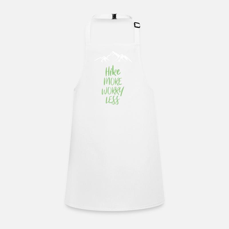 Hike More Worry Less Children's Apron