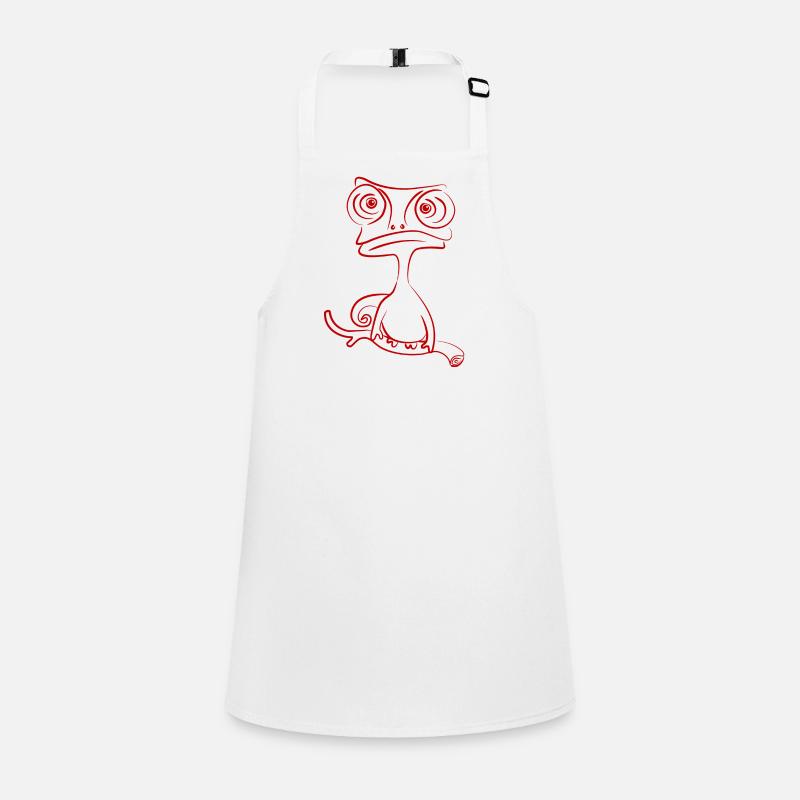 chamäleon tier exotisch Schürze für Kinder