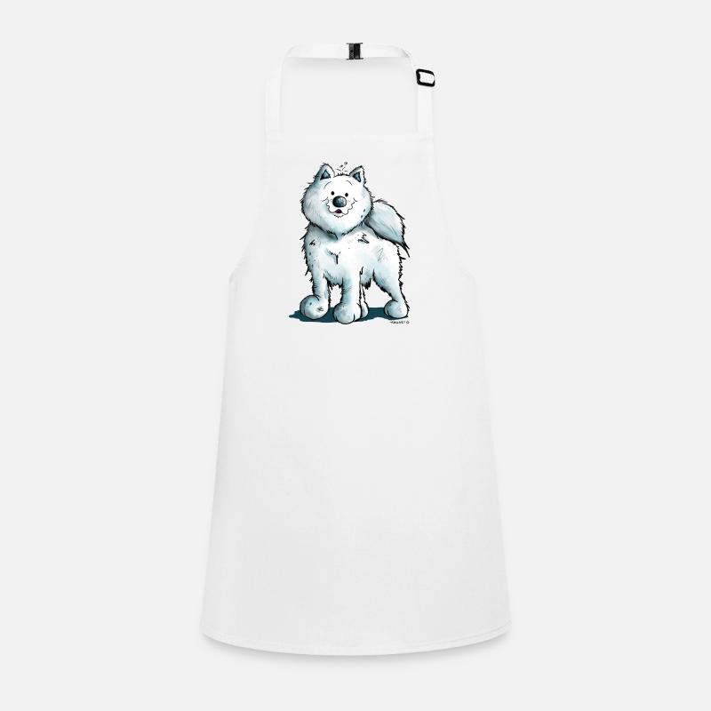 Sweet Samoyed Dog Children's Apron