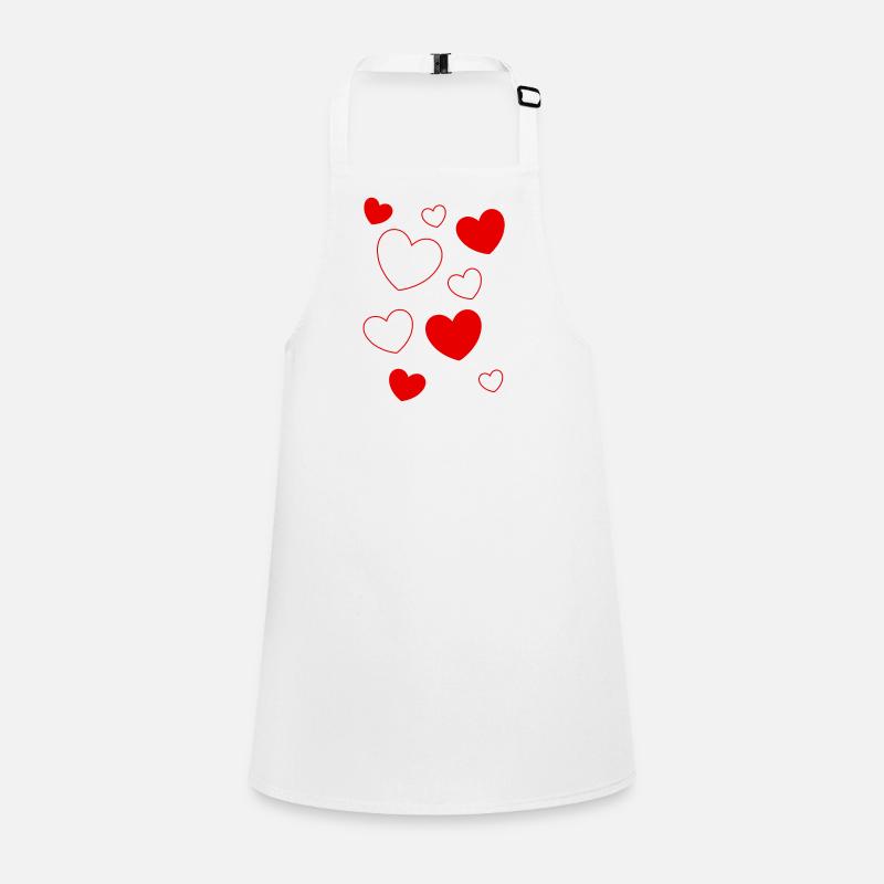 Cadeau Saint-Valentin Saint-Valentin Tablier Enfant