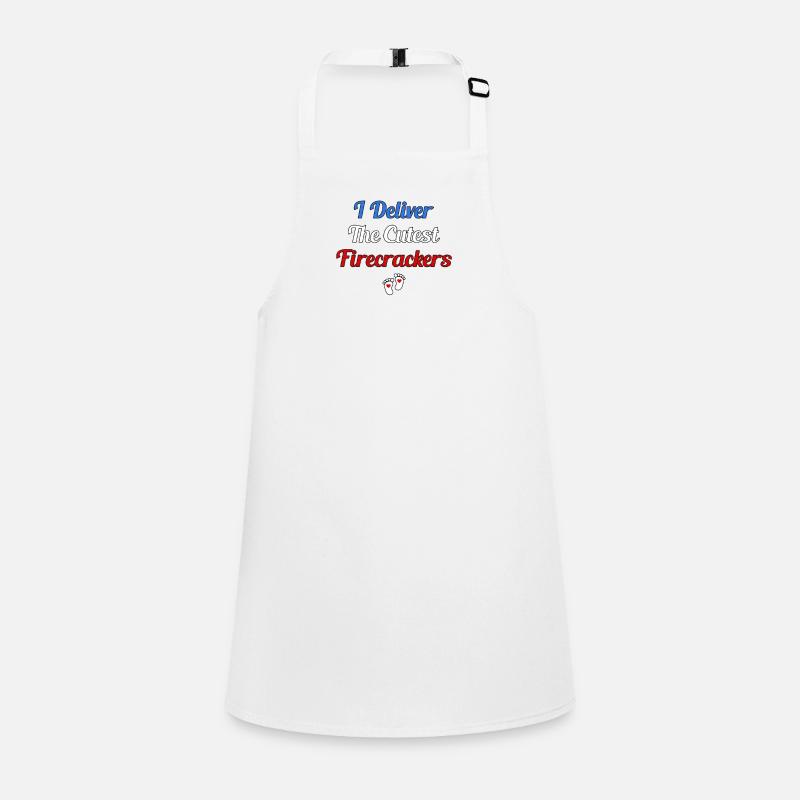 I Deliver The Cutest Firecrackers Children's Apron