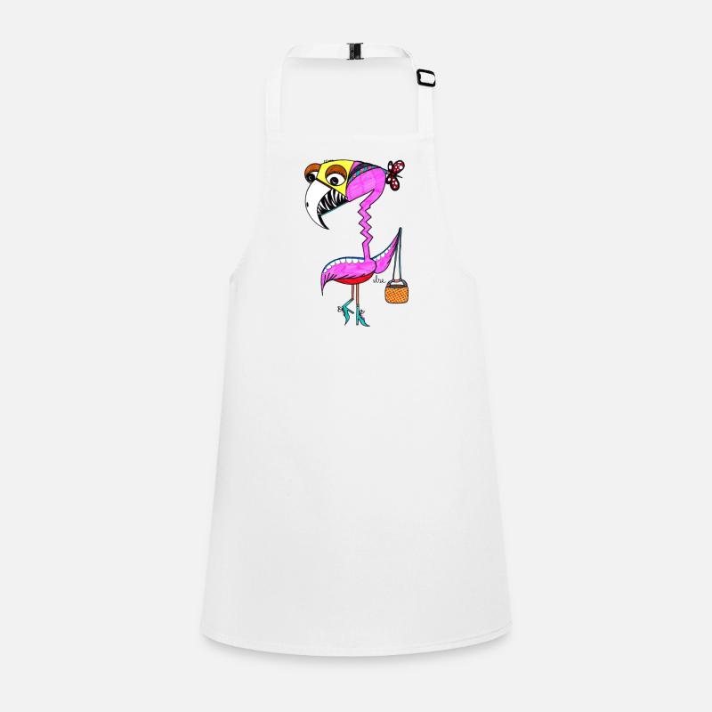 Flamingo Schürze für Kinder