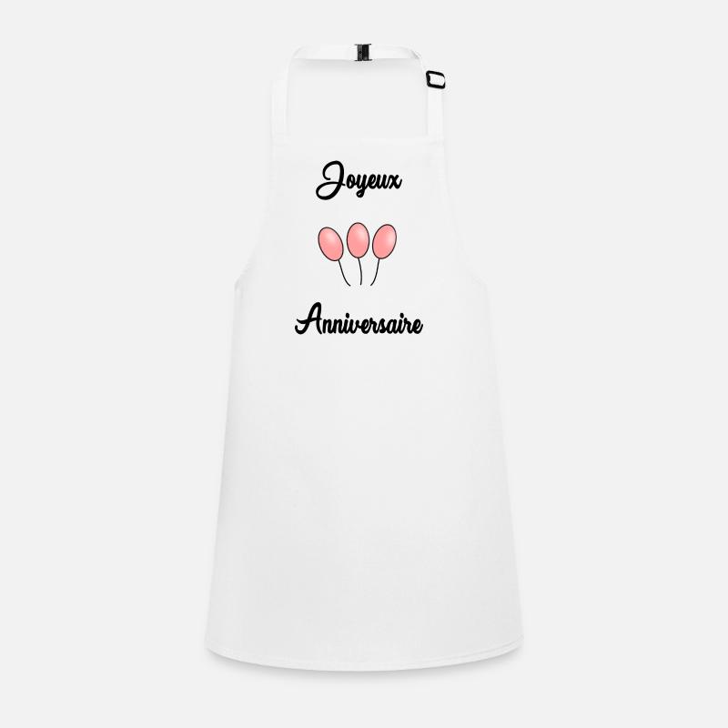 JOYEUX ANNIVERSAIRE Tablier Enfant