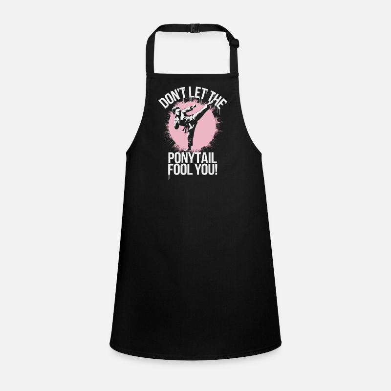 Ponytail with power Children's Apron