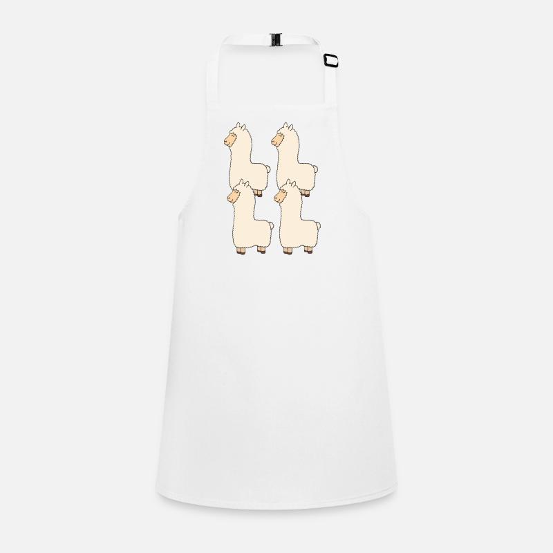 Lama Four-Pack Children's Apron