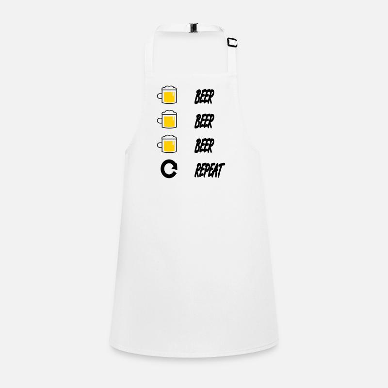 beer beer beer repeat Children's Apron