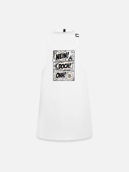 No but oh cult saying design - Children's Apron - white - Front