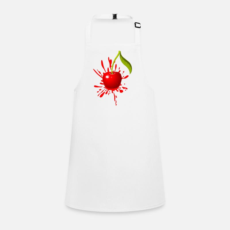Cherry Color Explosion Children's Apron