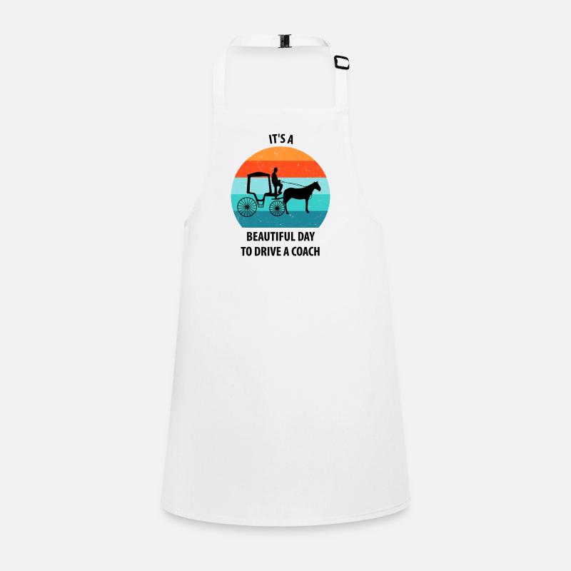 Calèche de cocher Calèche tirée par des chevaux Calèche Tablier Enfant
