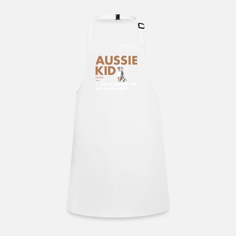 Dog Aussie Kid Definition Children's Apron
