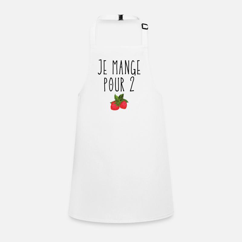 Je mange pour 2 Tablier Enfant