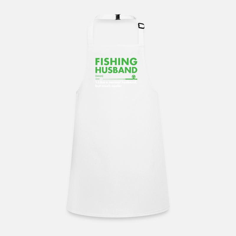 Fisher Husband Definition Fishing Children's Apron