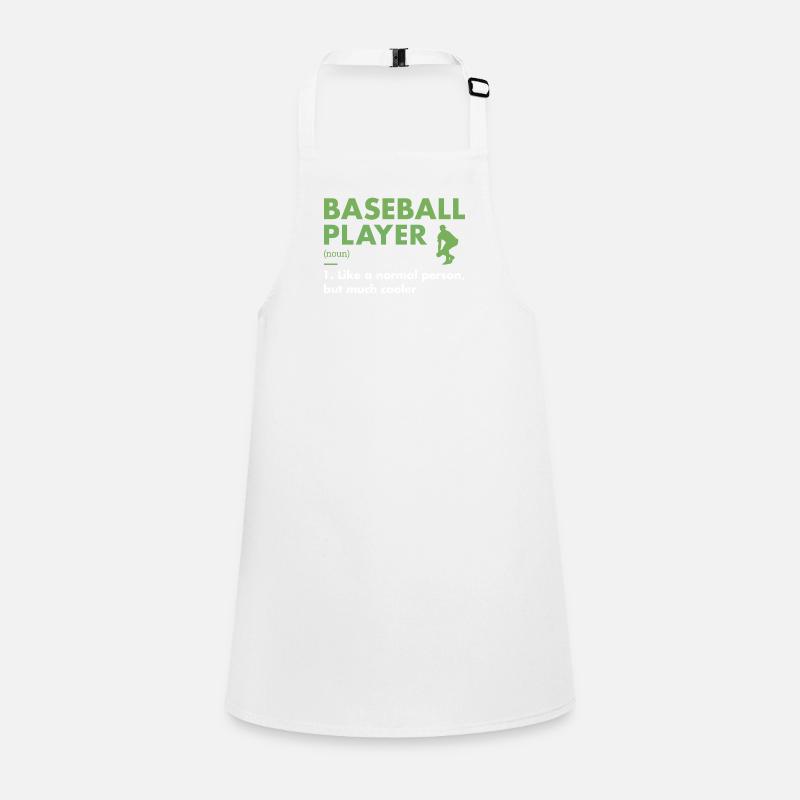 Sport Player Definition Baseball Schürze für Kinder