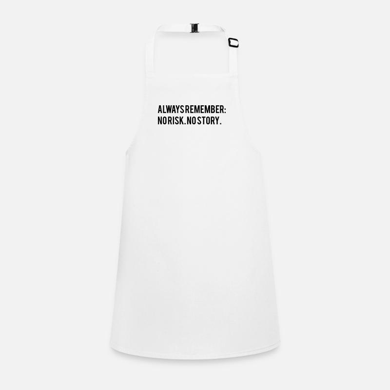 Motivational saying Children's Apron