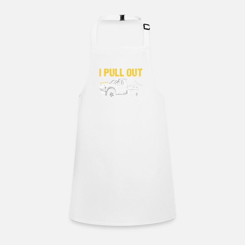 I Pull Out Tow Truck Operator Children's Apron