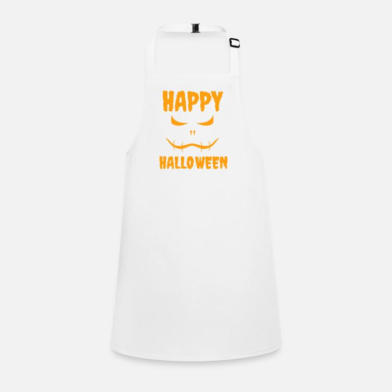 Happy Halloween Face Children's Apron