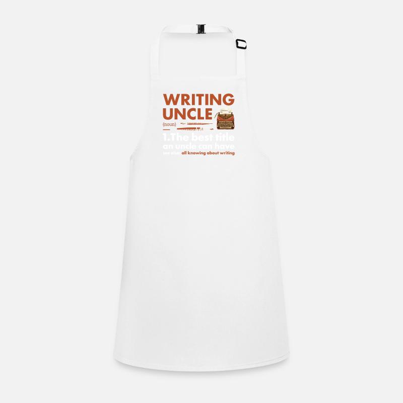 Writer Uncle Definition Writing Schürze für Kinder