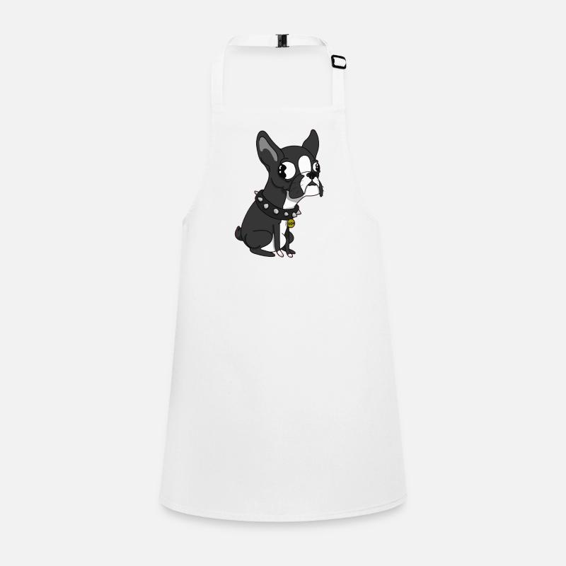 Chien - Tablier Enfant - blanc