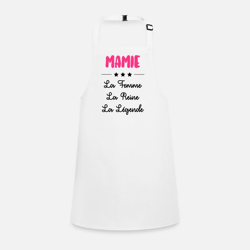 Mamie / Mamy / Grand Mere / Grand-Mère / Bébé Tablier Enfant
