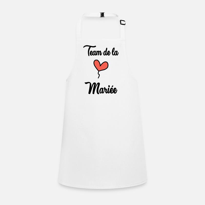 TEAM MARIEE Tablier Enfant