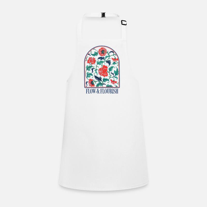Flow & Flourish Flower Ornament Children's Apron