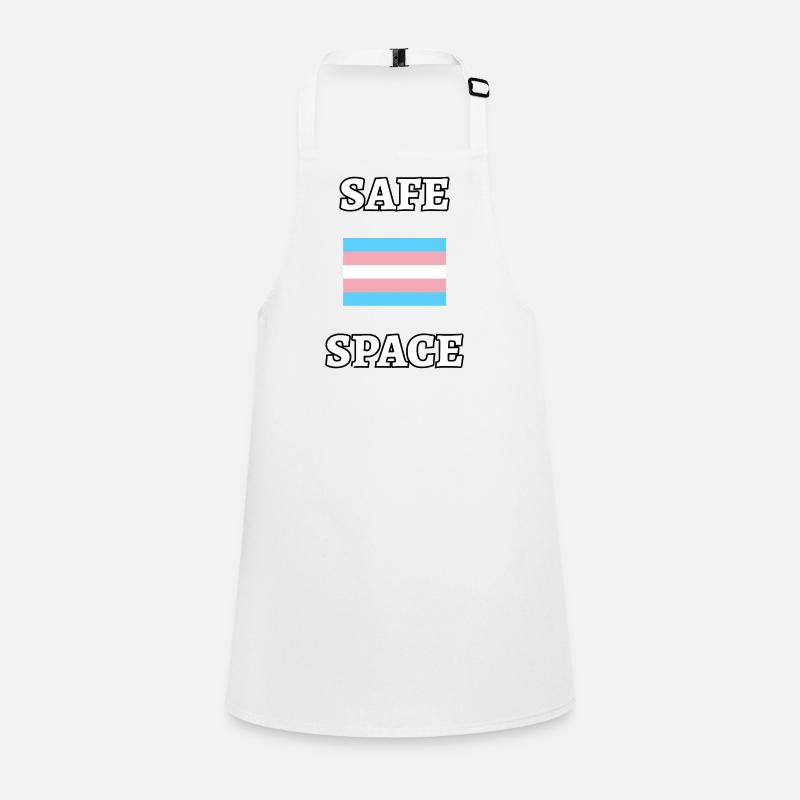 SAFE SPACE TRANS FLAGGE Schürze für Kinder