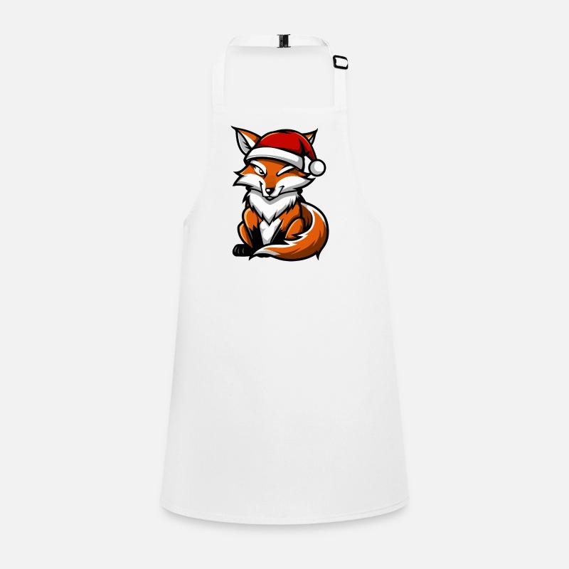 Fox Christmas Children's Apron