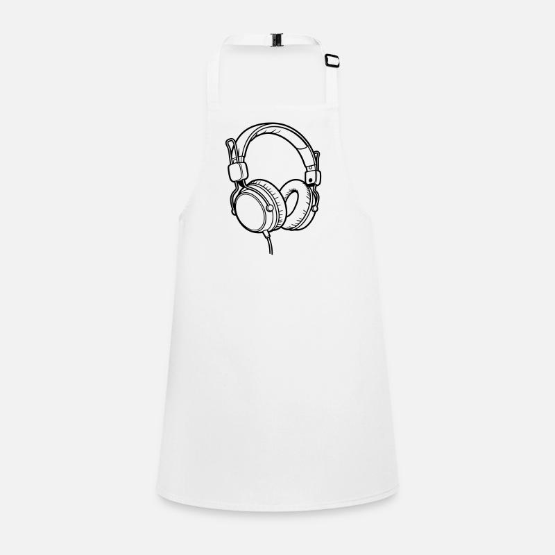 headphones Children's Apron
