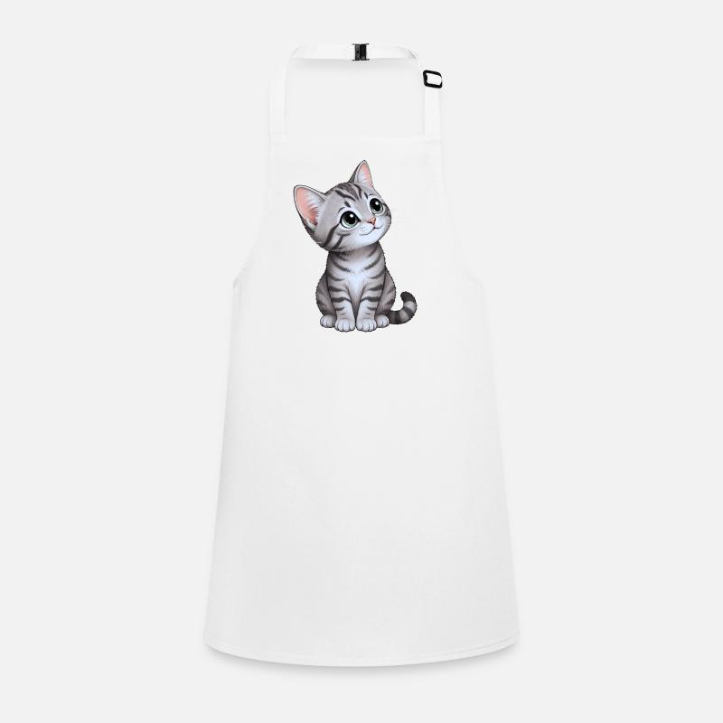 chaton mignon Tablier Enfant