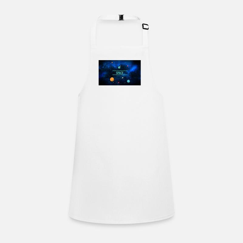 Space - Galaxy Design Children's Apron