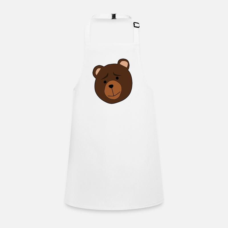 Teddybär Schürze für Kinder