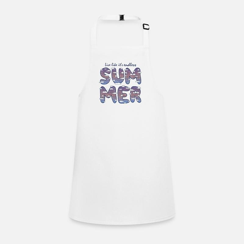 Endless Summer (lettering) Children's Apron