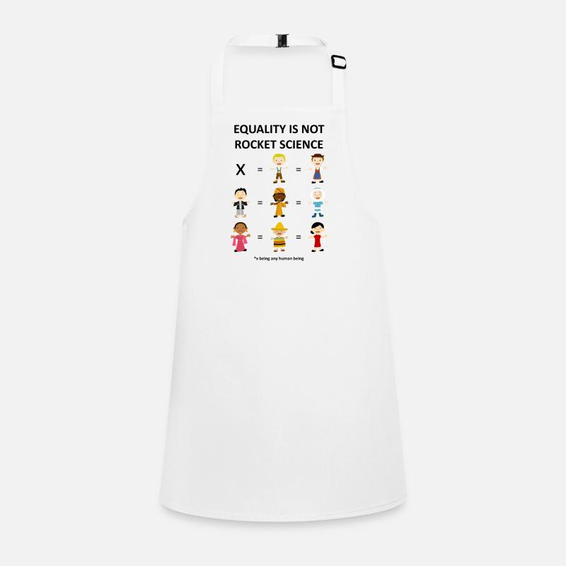 Equality is not a witchcraft - Children's Apron - white