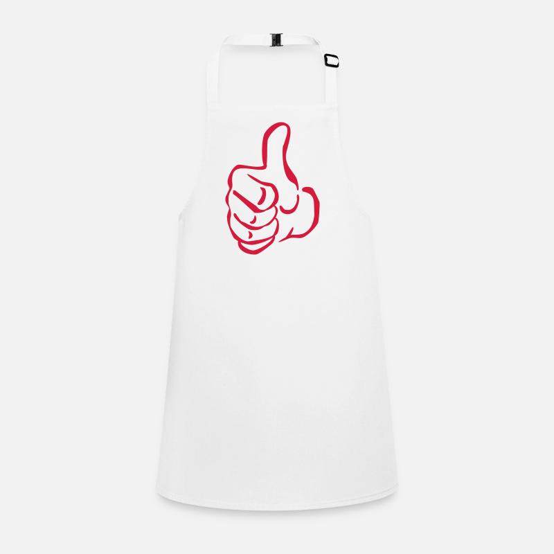 fist thumb Children's Apron