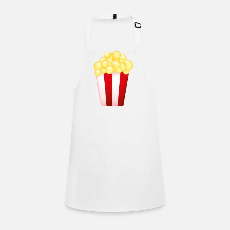 Smiley Popcorn Children's Apron