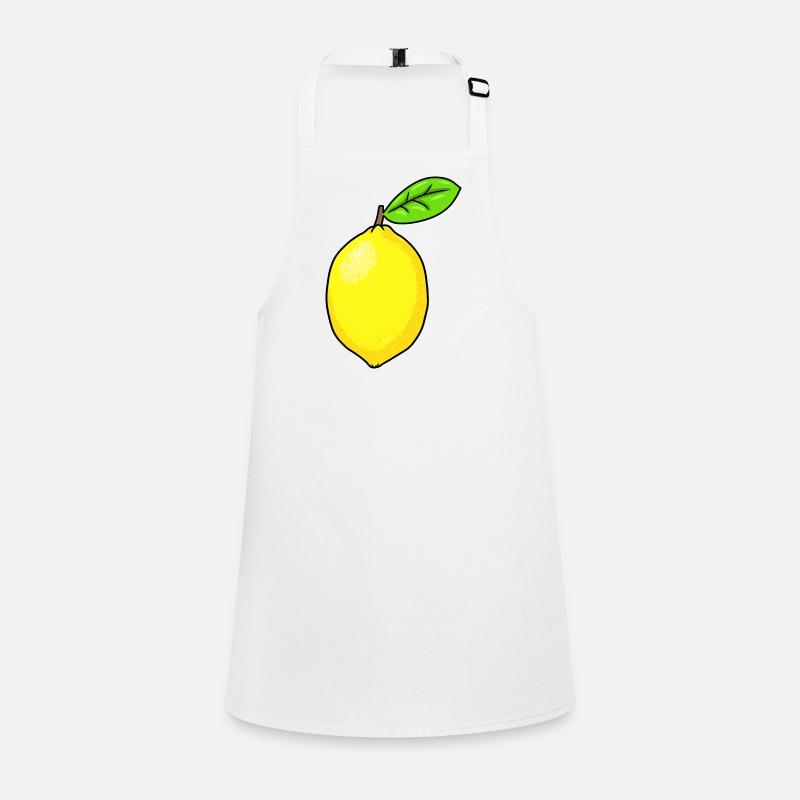 Lemon sour emotion feelings fruit lemons Children's Apron
