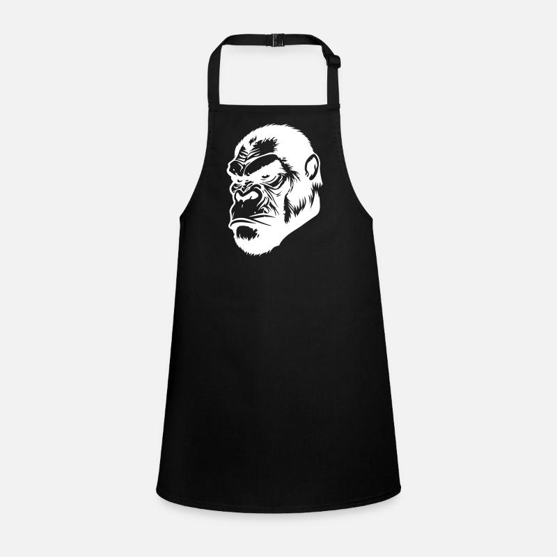 Gorilla Head Children's Apron