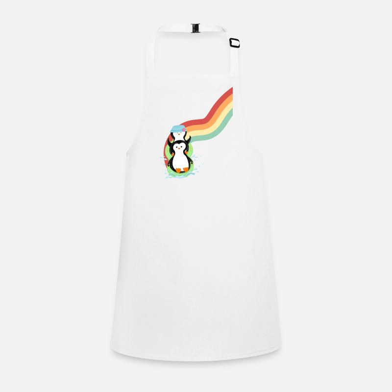 Toboggan des pingouins Tablier Enfant