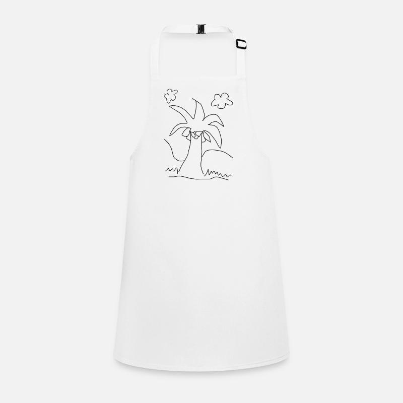 coconut palm Children's Apron