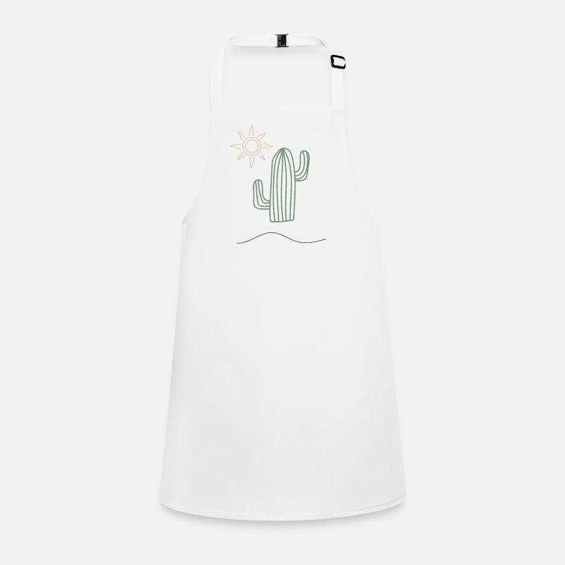 Cactus in sunlight Children's Apron